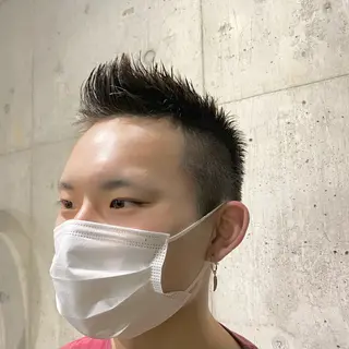 メンズ メンズブリーチカラー /パーマ ごーた立川のヘアスタイル