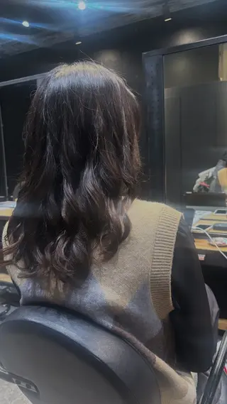 セミロング パーマ/ボブ/ ショート/まな⭐️のヘアスタイル