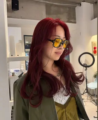 ロング カラー 艶髪/ハイトーン💎 レイヤー/Reijiのヘアスタイル