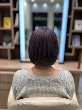 ミディアム カラー D-boy 健軍店所属・能登 彩穂のヘアスタイル