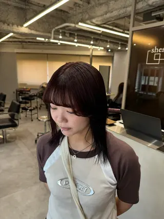 カラー NAO/ 髪質改善/艶カラーのヘアスタイル