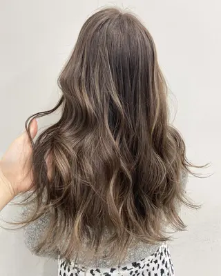 ロング 韓国レイヤー/ヘア カラー🎀ayamiのヘアスタイル