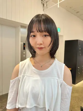 ショート Haruka 🎀暖色カラーのヘアスタイル