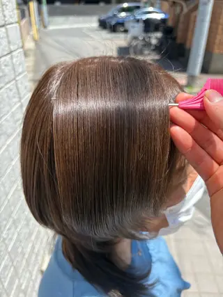 カラー 米本 匠のヘアスタイル