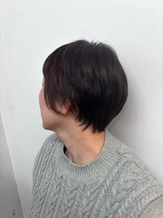 ショート みぞぐち じゅりのヘアスタイル
