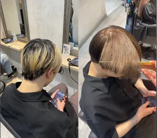 ショート Lutia神田 大輝のヘアスタイル