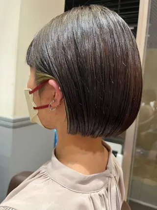 ショート ｼｮｰﾄｶｯﾄ 梅田 山下　すみれのヘアスタイル