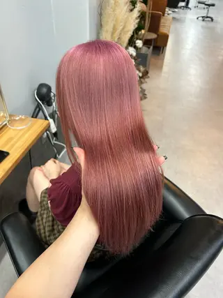 セミロング ミディアムレイヤー カット/ハイライトのヘアスタイル