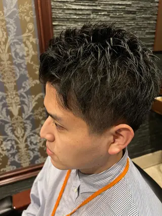 ショート メンズ 圓子 快のヘアスタイル