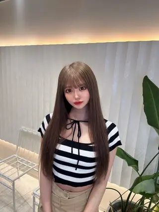 ロング カラー 韓国ヘア/エクステ/ Maiのヘアスタイル