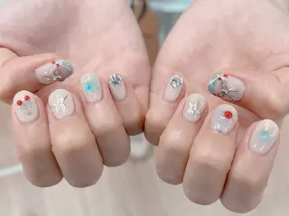 ネイル lucky nail 歌舞伎町のネイルデザイン
