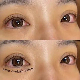 マツエク・マツパ amu eyelashのマツエク・マツパデザイン
