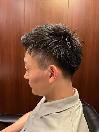 ショート HIRO GINZA銀座本店所属・💈無料メンズカット 💈内田南風のヘアスタイル