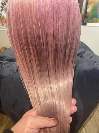 ロング カラー 艶髪カラー&ウルフ フルカワ ヒロズミのヘアスタイル