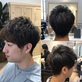 ショート LE所属・清水 秀幸のヘアスタイル