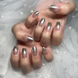 ネイル 🎀藤沢ガーリーネイ ル/長さ出し🎀のネイルデザイン