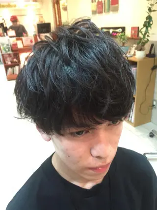 ショート ミディアム メンズ 可愛いを作る神 ナオヒロのヘアスタイル