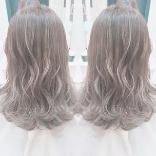 ミディアム カラー 髪質改善/縮毛矯正/ 韓国ヘア/店長敦士のヘアスタイル