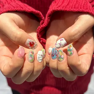 ネイル ハイトーン特化 pepe🎀のヘアスタイル