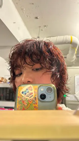 ショート カラー Memories所属・🧣艶カラー・ヘア セット Chie🧸のヘアスタイル