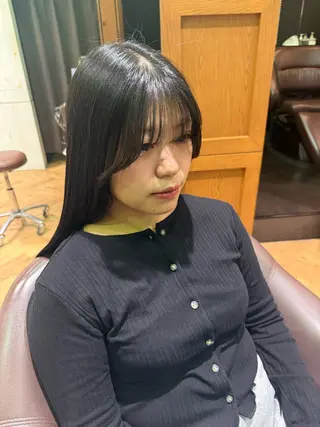 ロング 溝口 槙里也のヘアスタイル