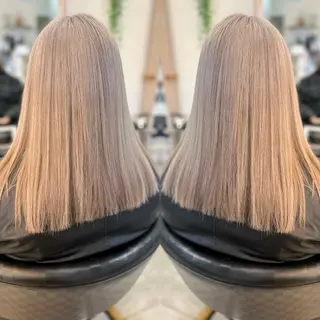 セミロング KR2S  古市店所属・KR2S× 亜以加のヘアスタイル