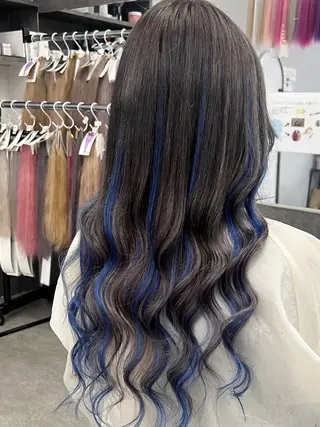 ロング SALOWIN天神大名店所属・羽エクステ/スリム タッキ/kodaiのヘアスタイル