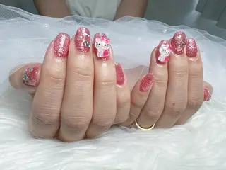 ネイル 【Eclat ｴｸﾗ】nail＆beauty所属・Eclat〔ｴｸﾗ〕 MOEKA𝜗𝜚*のネイルデザイン