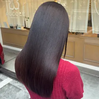 ミディアム ACCOLE/ Cocone 草津のヘアスタイル