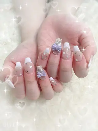 ネイル pourtoi 立川 manami⟡.·のネイルデザイン