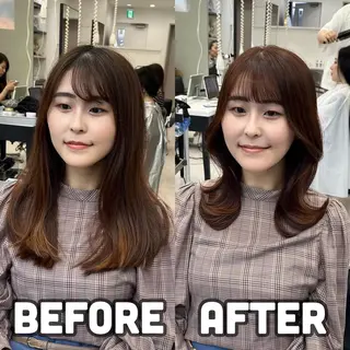 ミディアム カラー パーマ ヘアアレンジ メンズ 韓国ヘア×2way 🇰🇷和知拓郎のヘアスタイル