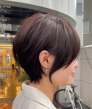 ショート カラー 古指 匠巳のヘアスタイル