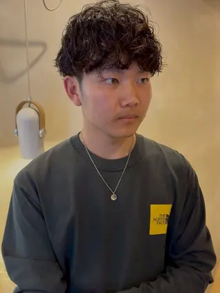 パーマ メンズ メンズパーマ／長岡 坂口祥貴のヘアスタイル