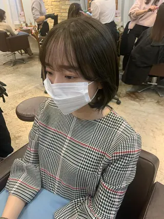 ミディアム カラー 韓国🇰🇷髪質改善 Chisaki치사키のヘアスタイル