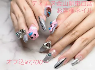 ネイル ティーエヌ 金山駅東口店のネイルデザイン