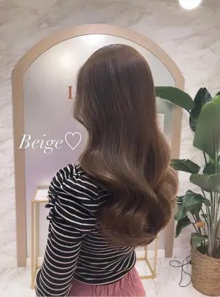 セミロング カラー パーマ 🩷韓国ヘア/ヨシン モリ🩷Maikaのヘアスタイル