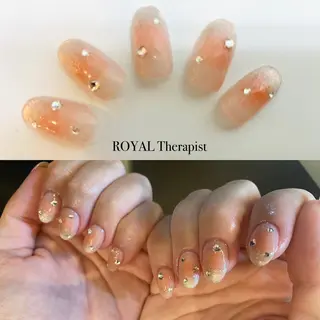 ネイル 【山岡】 ロイヤル•セラピストのネイルデザイン