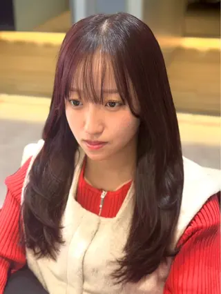 ロング 巻ける美髪矯正/ 韓国ヘア/yutaのヘアスタイル