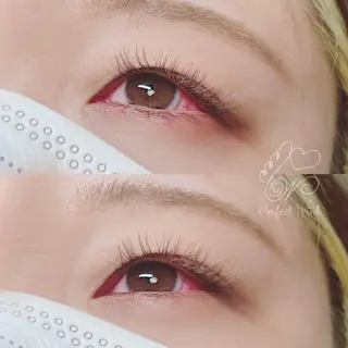 カラー マツエク・マツパ パーフェクトウィンク ちぢいわみのりのマツエク・マツパデザイン