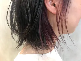 ショート カラー ヘアアレンジ stylist/蛯谷 珠里のヘアスタイル