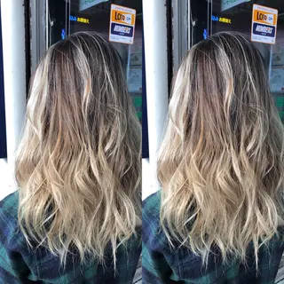 ミディアム JILBLAN京都 ショート/ハイライトのヘアスタイル