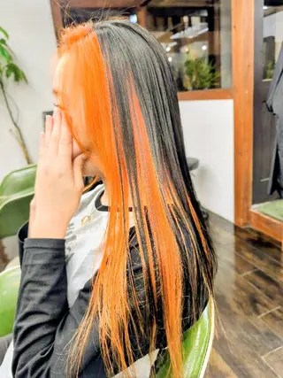 カラー 美容室  hatena所属・hatena えりかのヘアスタイル