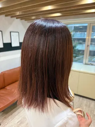 カラー 菅原 詩月のヘアスタイル