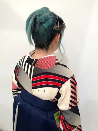 ヘアアレンジ 乳井 悠香のヘアスタイル