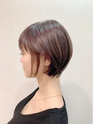 ショート カラー 柔らか質感/髪質改善 ⚡️Ren⚡のヘアスタイル