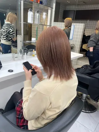 ロング カラー ヘアアレンジ 💗横浜美容室 💗HARUNAのヘアスタイル