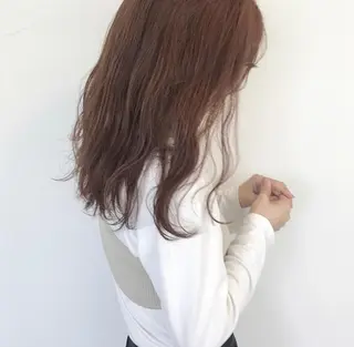 セミロング カラー GPIP 近藤沙樹のヘアスタイル