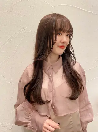 ロング カラー Ash中目黒店 榊間茜のヘアスタイル