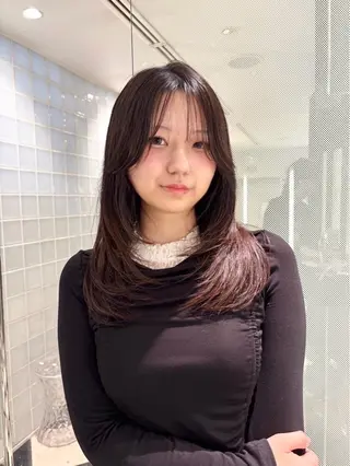 ロング レイヤーカット /ボブ/azusaのヘアスタイル