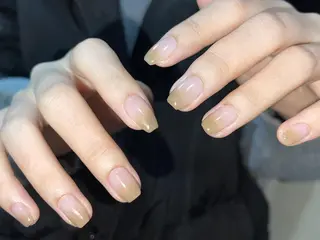 ネイル Shis_🦄shi 韓国風キラキラネイルのネイルデザイン